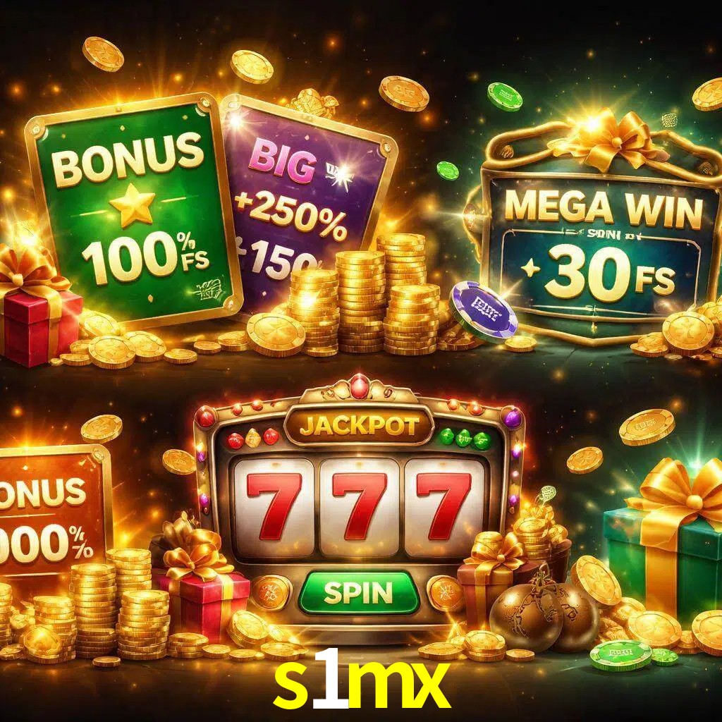 Tipos de bonos s1mx incluyendo recompensas de bienvenida y promociones continuas